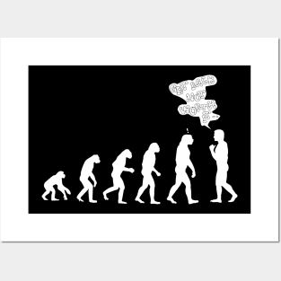 evolution gone wrong Posters and Art